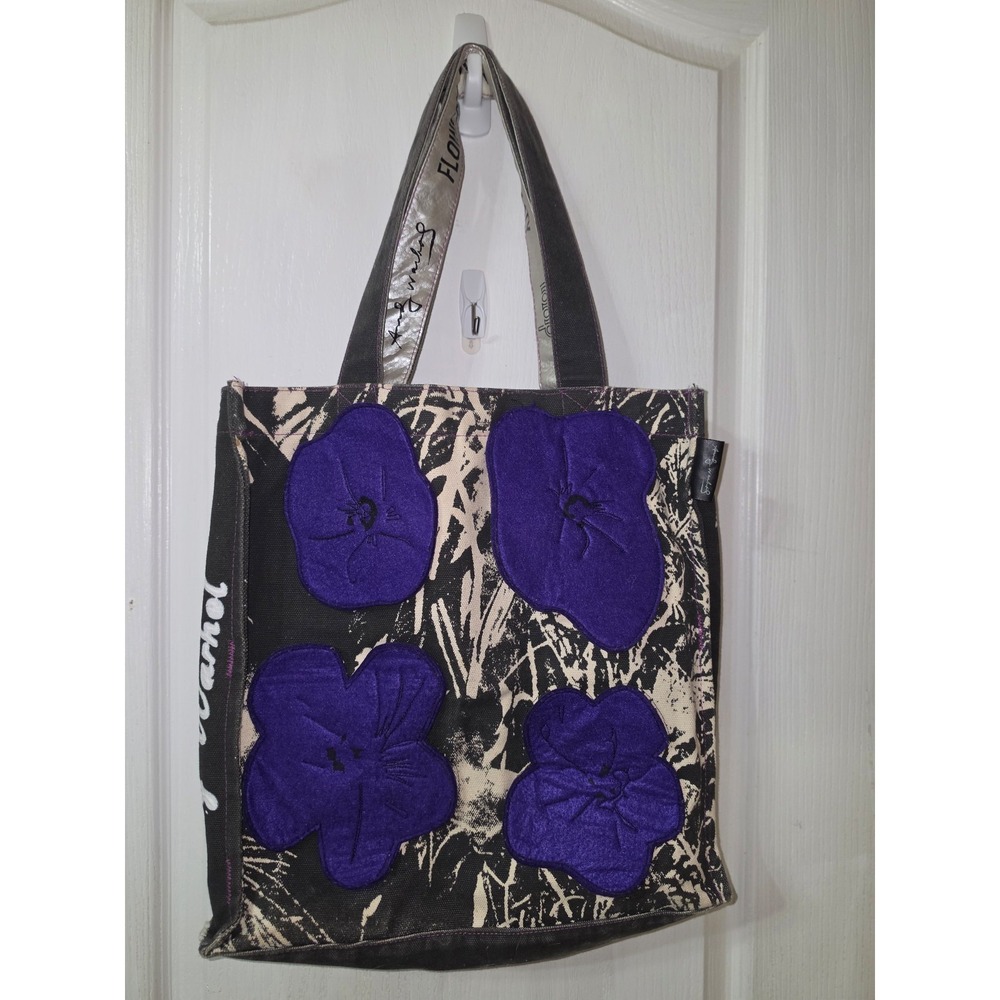 vintage Andy Warhol Foundation for the‎ Visual Arts tote bag Loop NYC